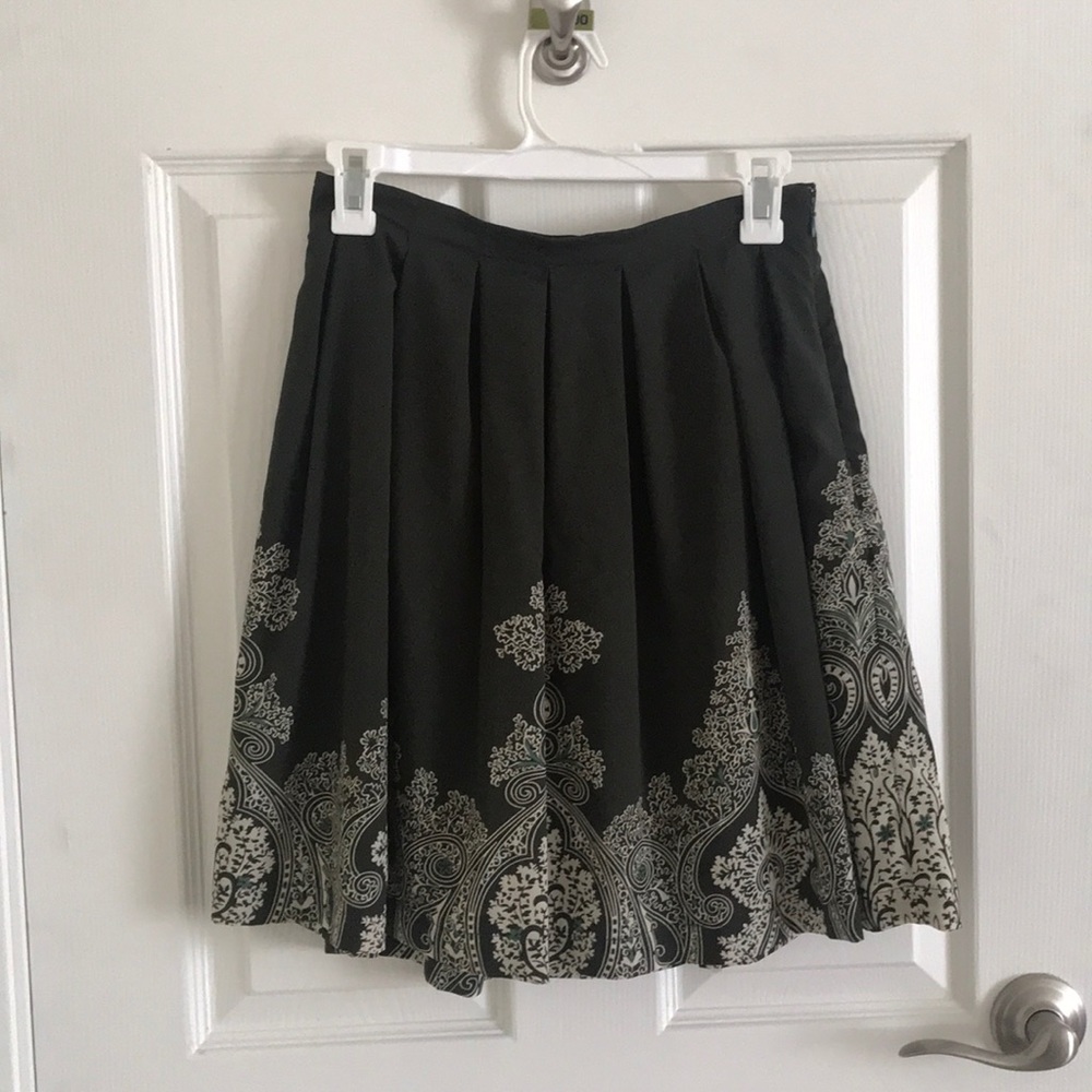 Pleated green Isani for Target skirt